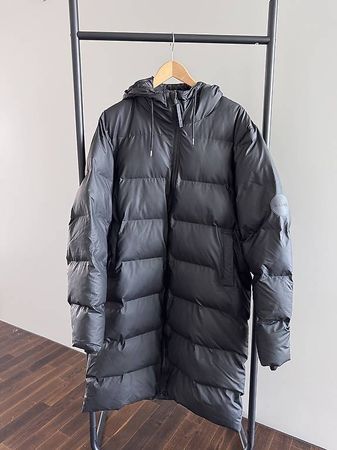 Rains Wintermantel schwarz, Gr. M/L