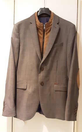 Blazer, M, Zara, excellent état, laine, gris