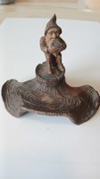 encrier forêt noire. ancien.16cm/11.5cm/12cm