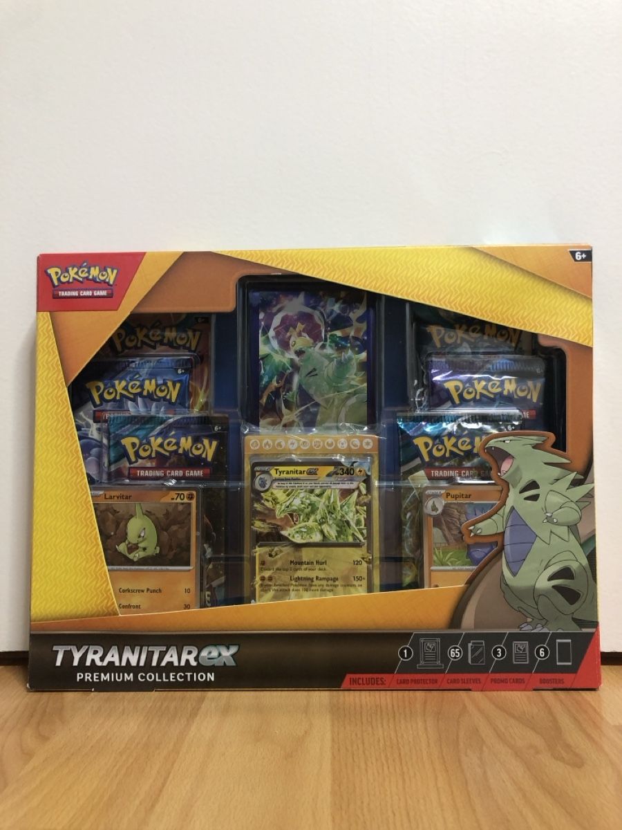 Pokémon Carte collezionabili: Pokemon TCG: Tyranitar ex Premium Collection EN – Nuovo e nell'imballaggio originale da Zumikon venduto da wushu01