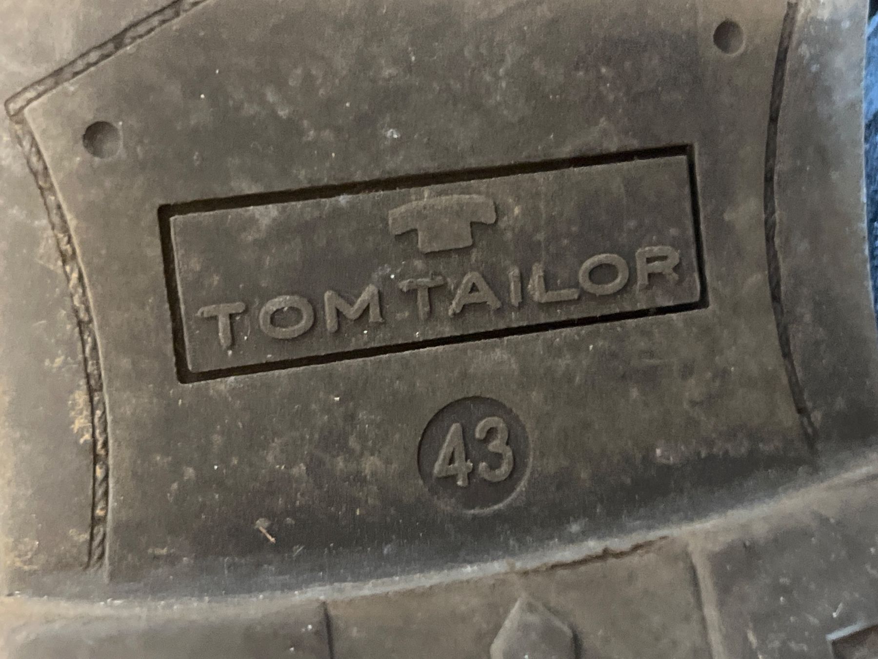 Herrenschuhe: Schuhe Tom Tailor Dunkelblau Grösse 43 – Gebraucht aus Hinterkappelen von Kim1992 2