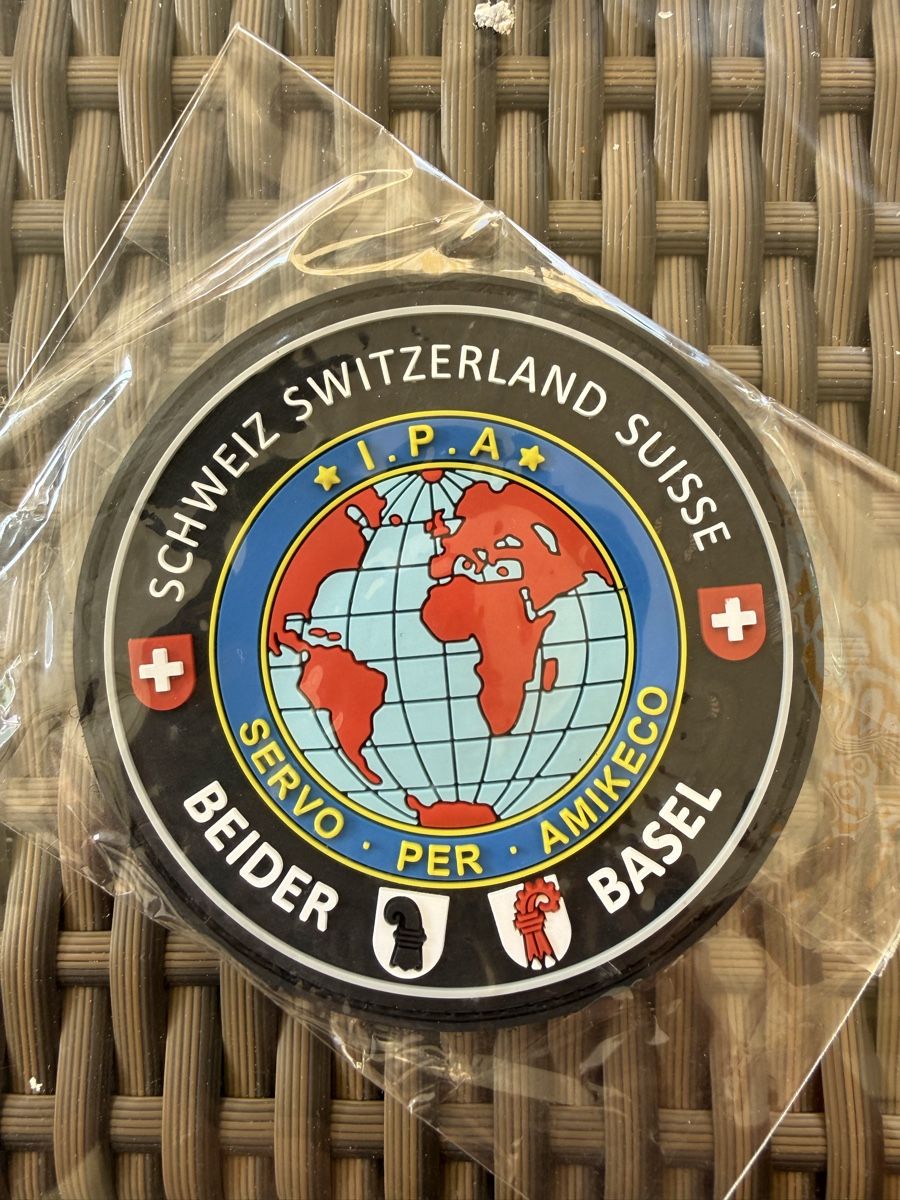 Basler Plaketten & Abzeichen: Rubber der IPA beider Basel (Neu) – Neu und originalverpackt aus Sisseln AG von Daeha1