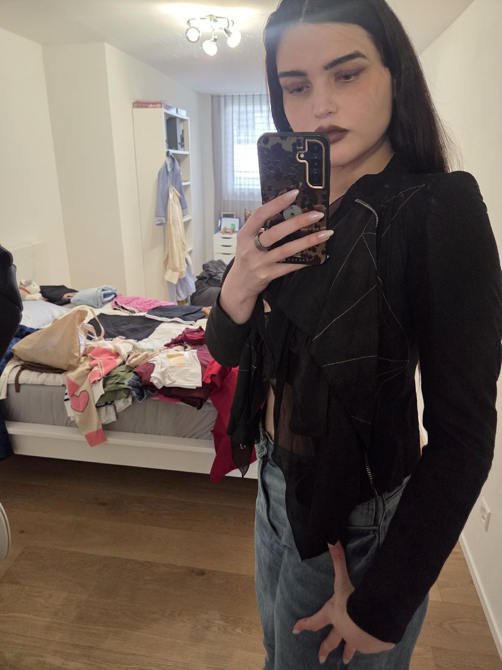 Rick Owens Giacche: Rick Owens Leather Jacket – Usato da Forch venduto da nbi_7srt 7