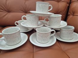 9 tasses+sous-tasses porcelaine John Tams anglaise P8
