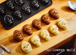 Seifen Silikonform Mold Eiswürfelform Totenkopf / Skull