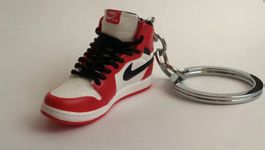 Nike Air Jordan 1 Schlüsselanhänger Rot Keychain Sneaker