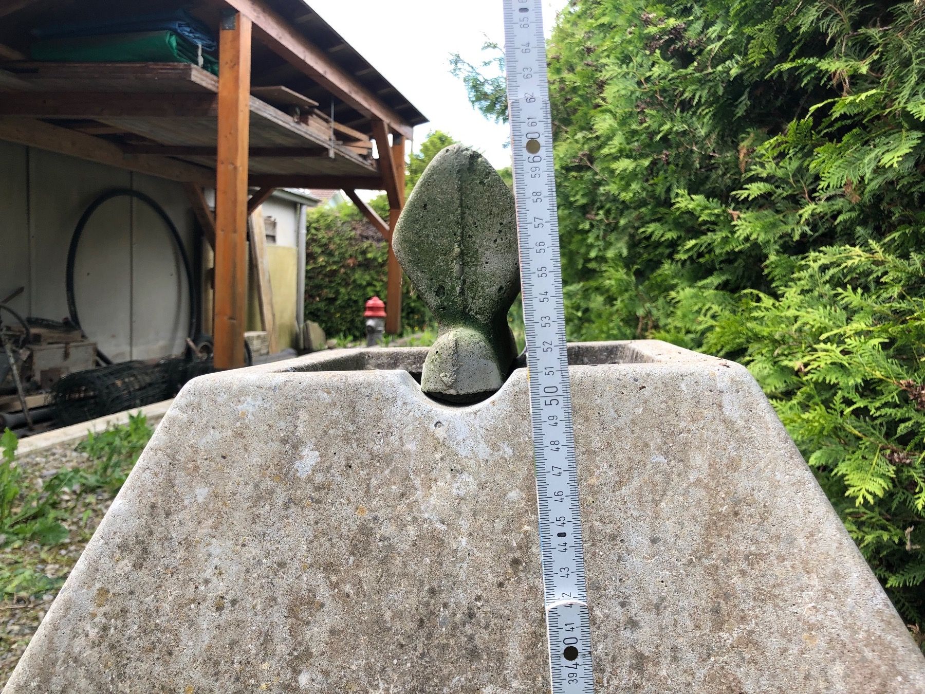 Camini: Kaminabdeckung MUNOT B 47, grau – Usato da Widen venduto da Paperboy2 4