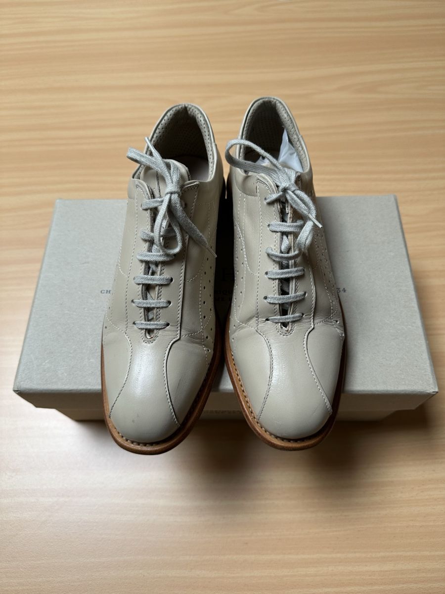 Scarpe da donna: Heschung chaussure Cuir crème taille 38 – Usato da St-Saphorin-Morges venduto da mac_7tvq