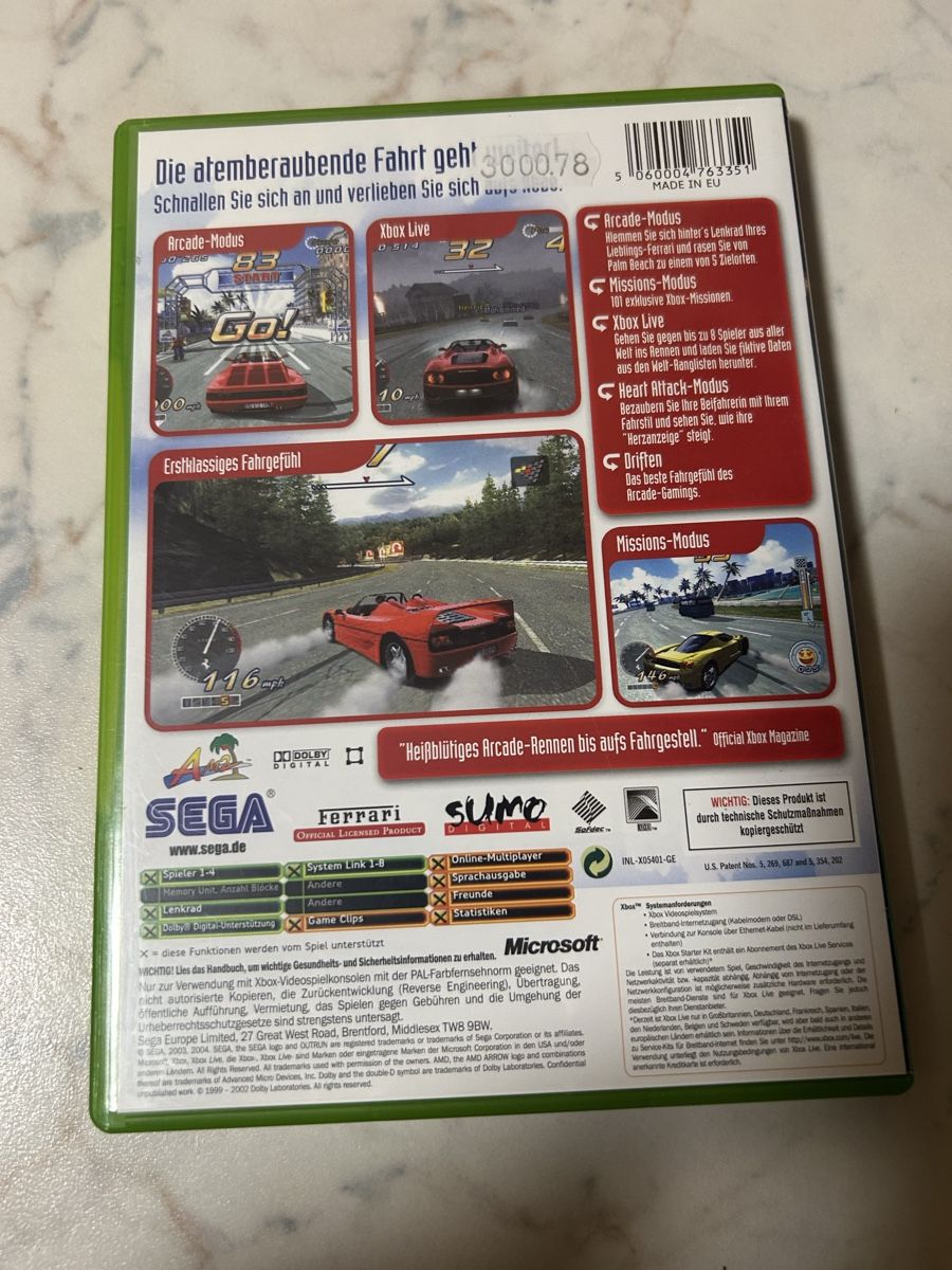 Sega Giochi: Outrun 2 – Usato da Pully venduto da PongDayOne 1
