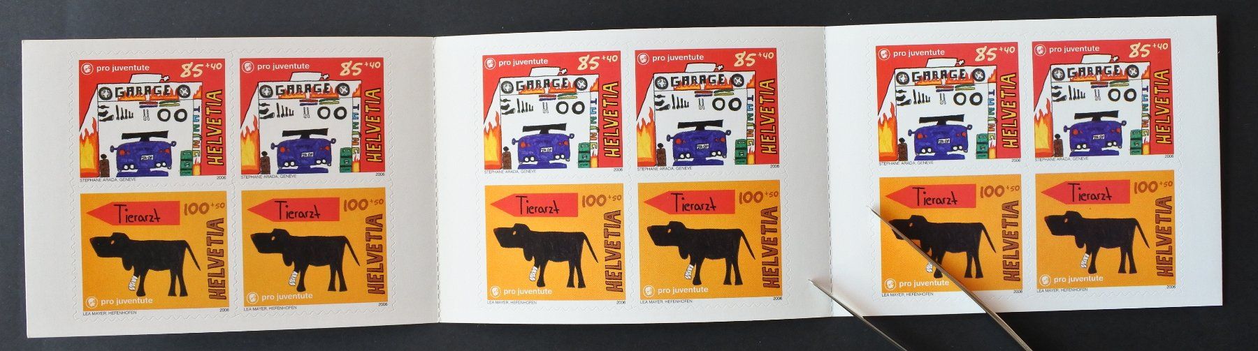 Tous les timbres: 2006 Pro Juventute Markenheftchen ** – Neuf (Voir description) à Lugano par fc2017 2