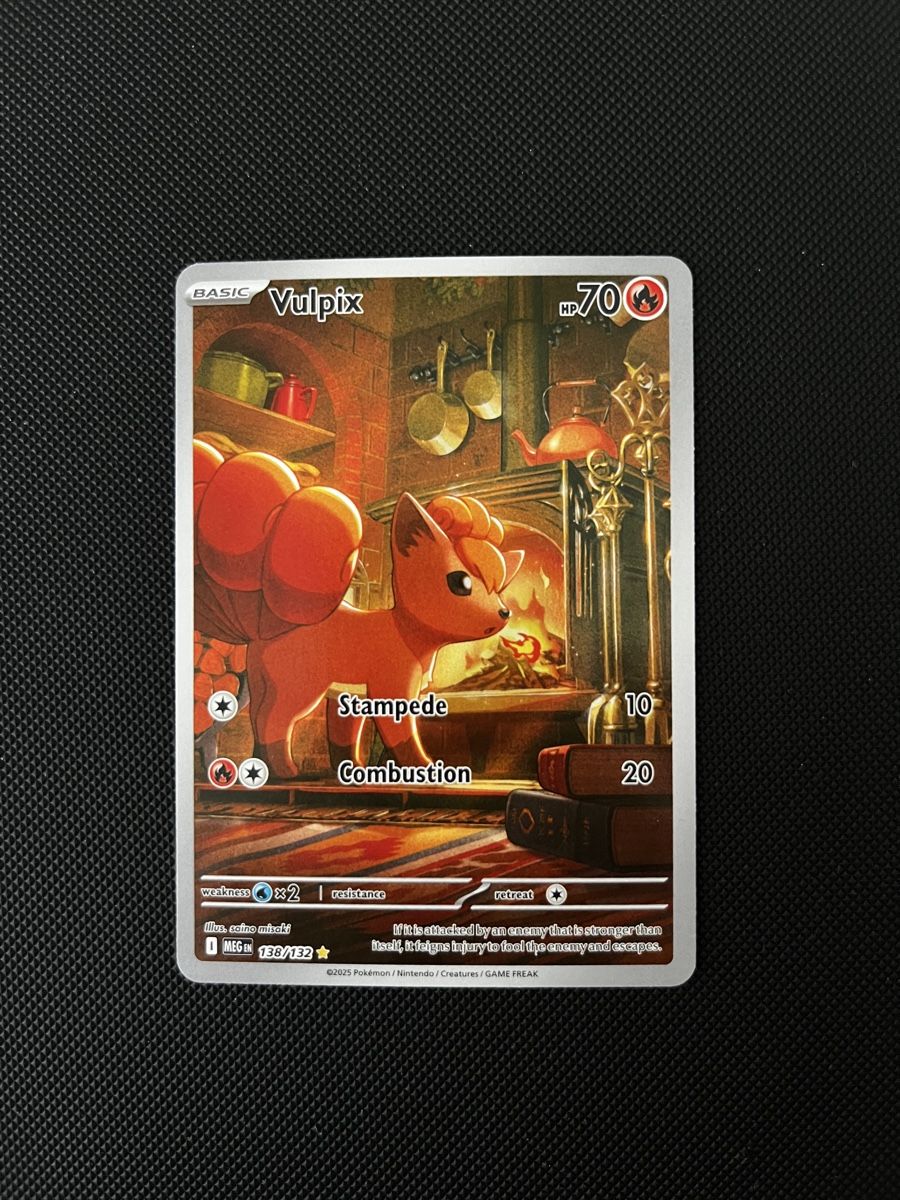 Pokémon Carte collezionabili: Vulpix MEG 138/132 – Nuovo (secondo la descrizione) da Cham venduto da stellarsky