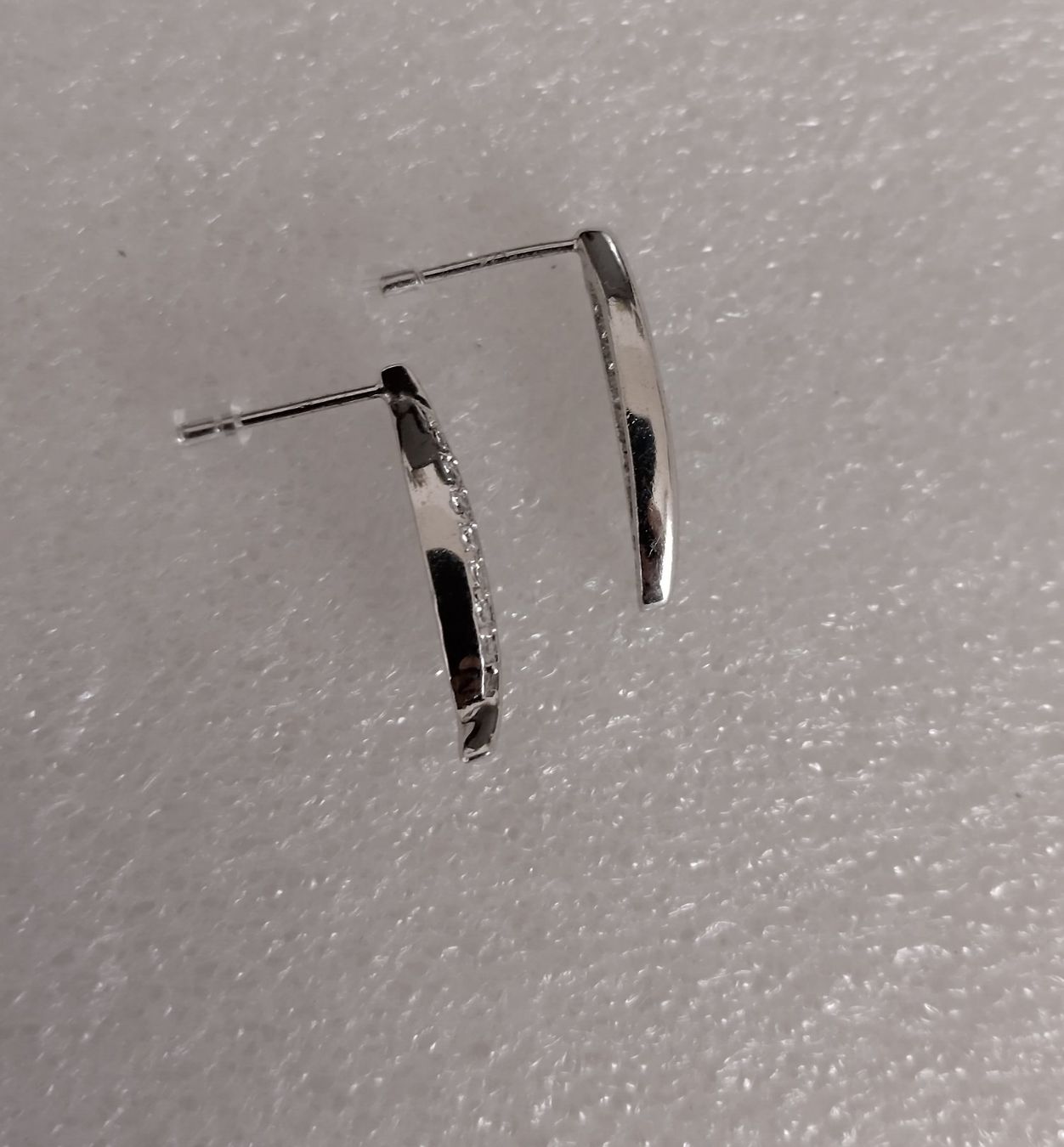 Ohrringe & -stecker: OHRRINGE MIT GLITZER SILBER 925 – Gebraucht aus Romanshorn von BoutiqueA 3