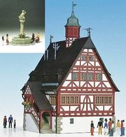 Kibri 8905/8906 - Rathaus mit Brunnen 1:87 H0