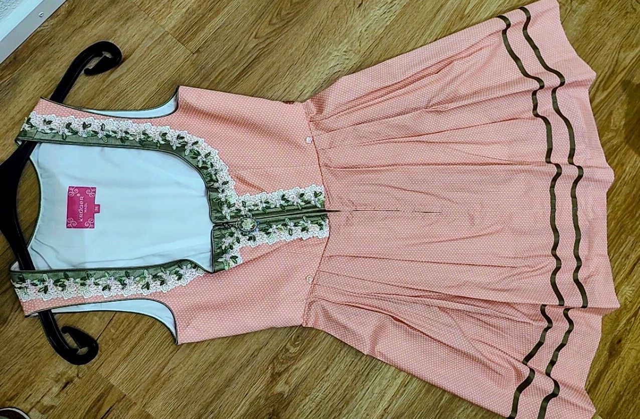 Krüger Vestiti: Dirndl KRÜGER - Gr. 36/38, kurz – Nuovo (secondo la descrizione) da Dussnang venduto da Rosenfee50 1