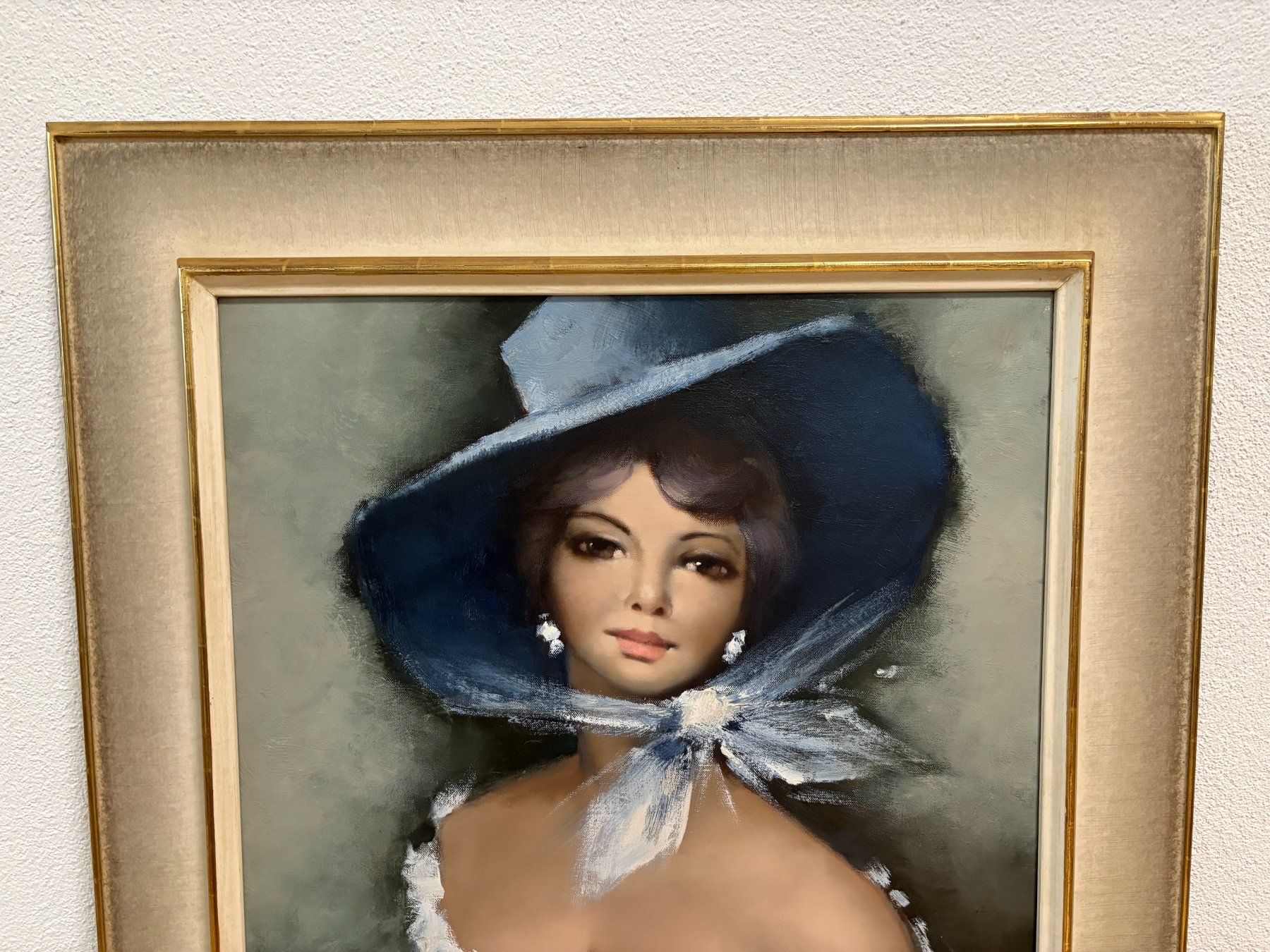 Tableaux: 71x81/ G.Daniel/ Öl Gemälde elegante Dame wunderhübsch – D'occasion à Ottenbach par TimelessEmotions. 6