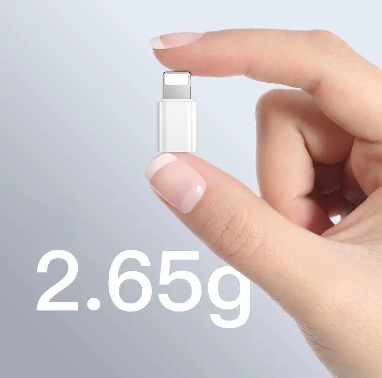 Adaptateur IPhone Vers USB-C Femelle - Mini, OTG, Charge Et Données, Neuf