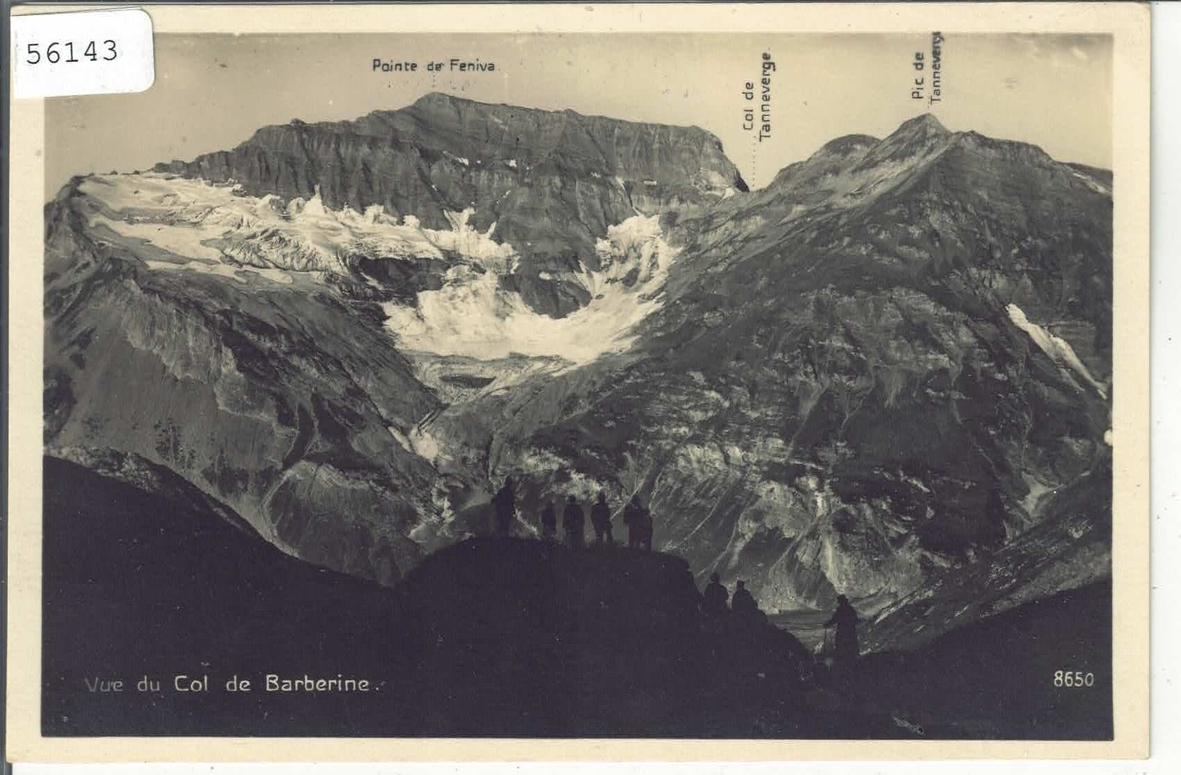 Cartoline postali: Vue du Col de Barberine - animee – Usato da Ettingen venduto da Kartenplanet