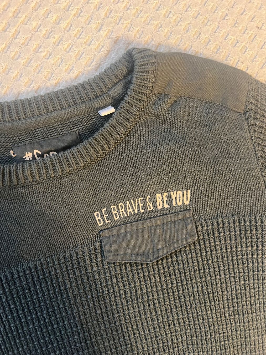 Pullover & Sweatshirts: STRICKPULLOVER NEU OLIVE GR 128 – Neu (gemäss Beschreibung) aus Basel von theo-g77 1