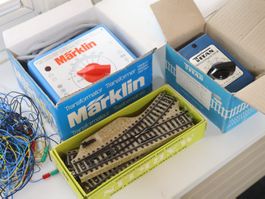 Märklin Trafo 6631 + Titan Steuerung + Weichen H0 - mit OVP