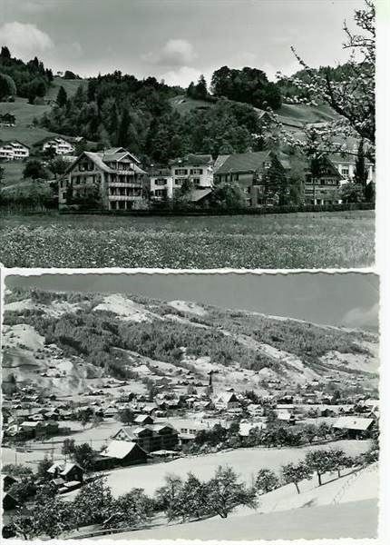 Ansichtskarten: Ebnat Kappel SG  Rest. Arche 2 AK 1955 – Gebraucht aus Ennetmoos von Ambuman