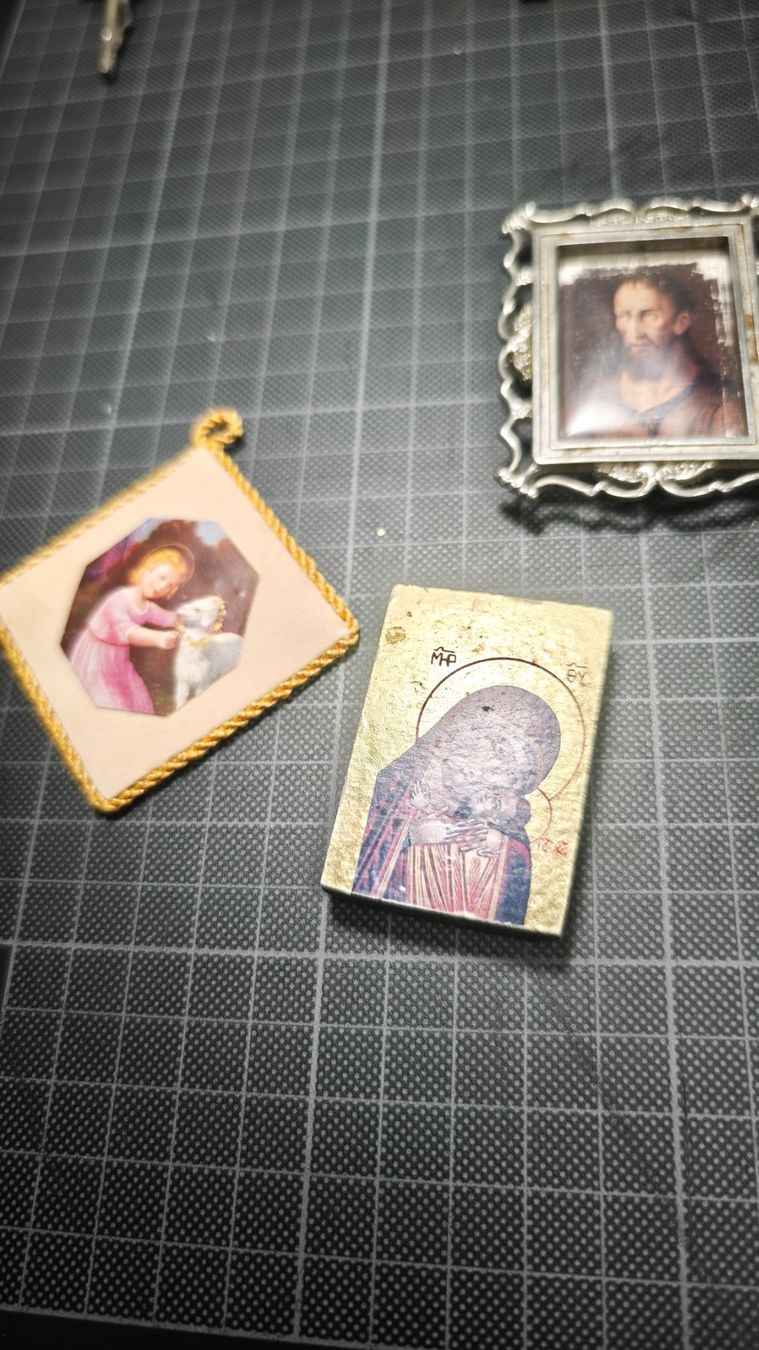 Foto & Immagini: Wunderschöne alte heiligen Bilder – Usato da Gelterkinden venduto da MYSTOREFORYOU4460 7