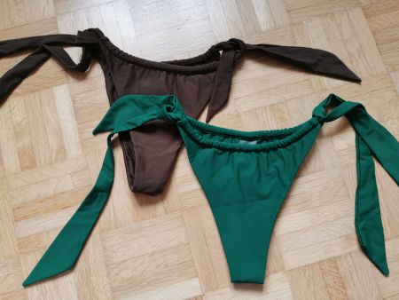 2 x Bikinihose Aqua Tropic Gr. S
