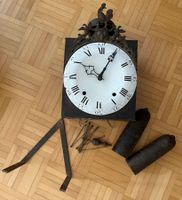 Antike Comtoise Morez Burgunder Uhr 1785 Typ Coq