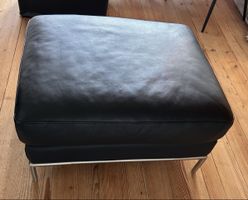 Leder-Hocker, Ottoman „Arild“ Ikea