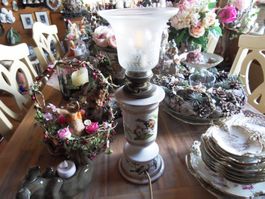 Porzellan Lampe