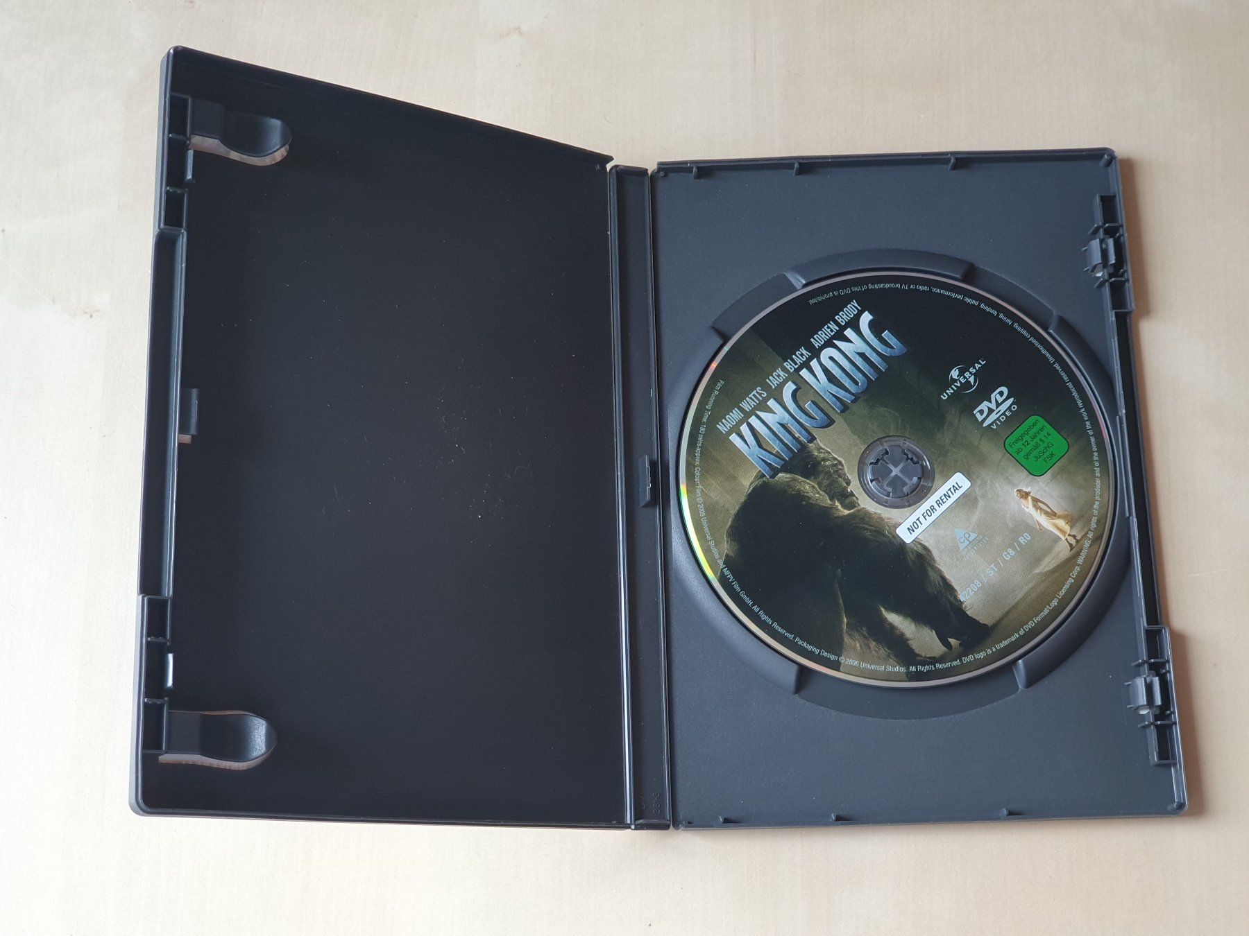 Tutti i DVDs: King Kong – Usato da Stansstad venduto da collectorsshop 2
