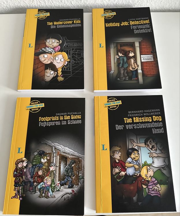 4 Langenscheidt Krimis F r Kinder Englisch Deutsch Kaufen Auf Ricardo