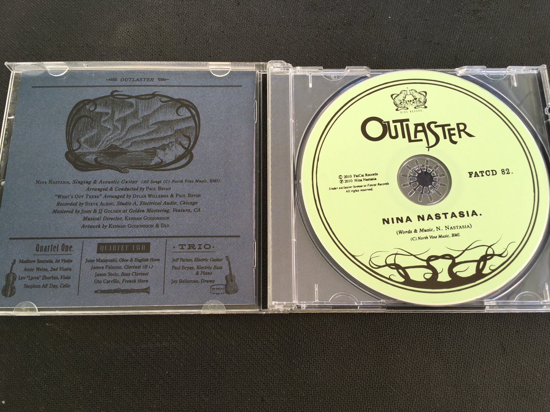 CD: Outlaster - Nina Natasia -CD- – Usato da St.Gallen venduto da MedienJoe 1