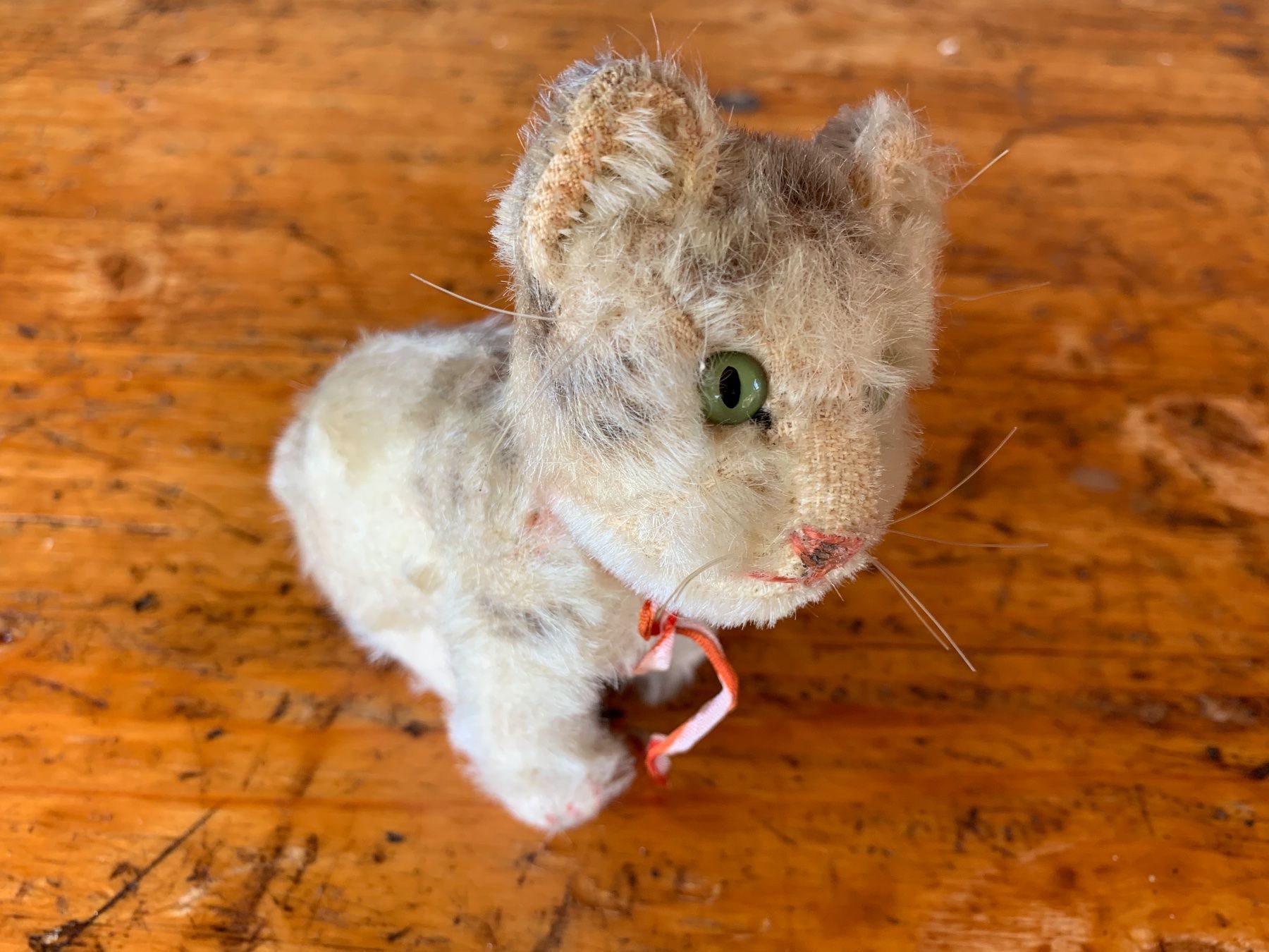 Steiff Spielzeuge: seltene antike herzige Steiff Katze – Gebraucht aus Feldbach von Olive1 1