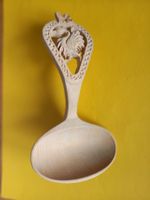 Cuillère à crème en bois - Grue de la Gruyère