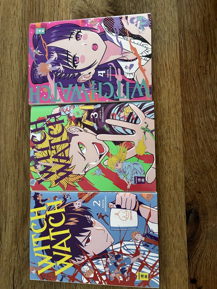 Fumetti: Witch Watch Deutsch Band 2-4 – Usato da Kriens venduto da pet_2q9g 1