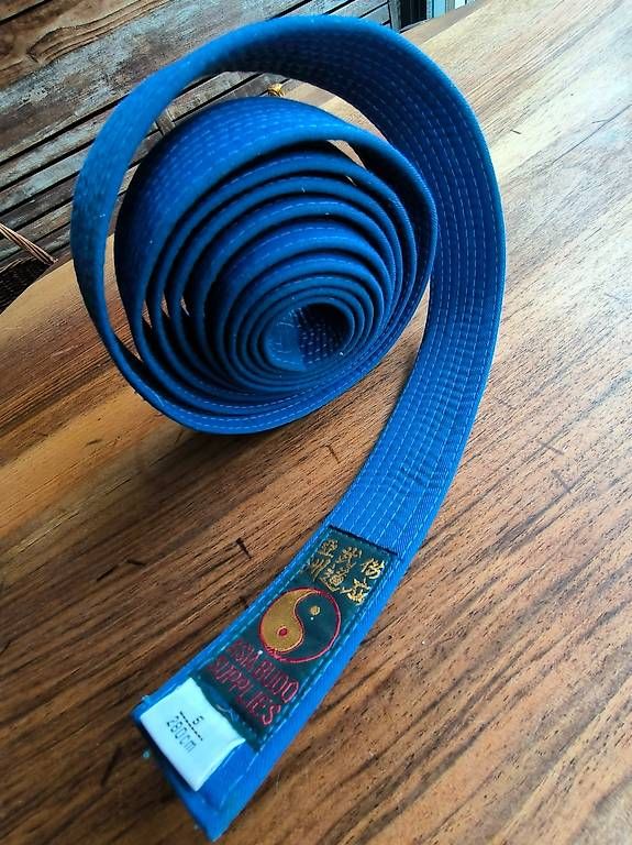 Gürtel: Blauer Gurt Tae Kwon Do – Gebraucht aus rothenburg von Dagla1