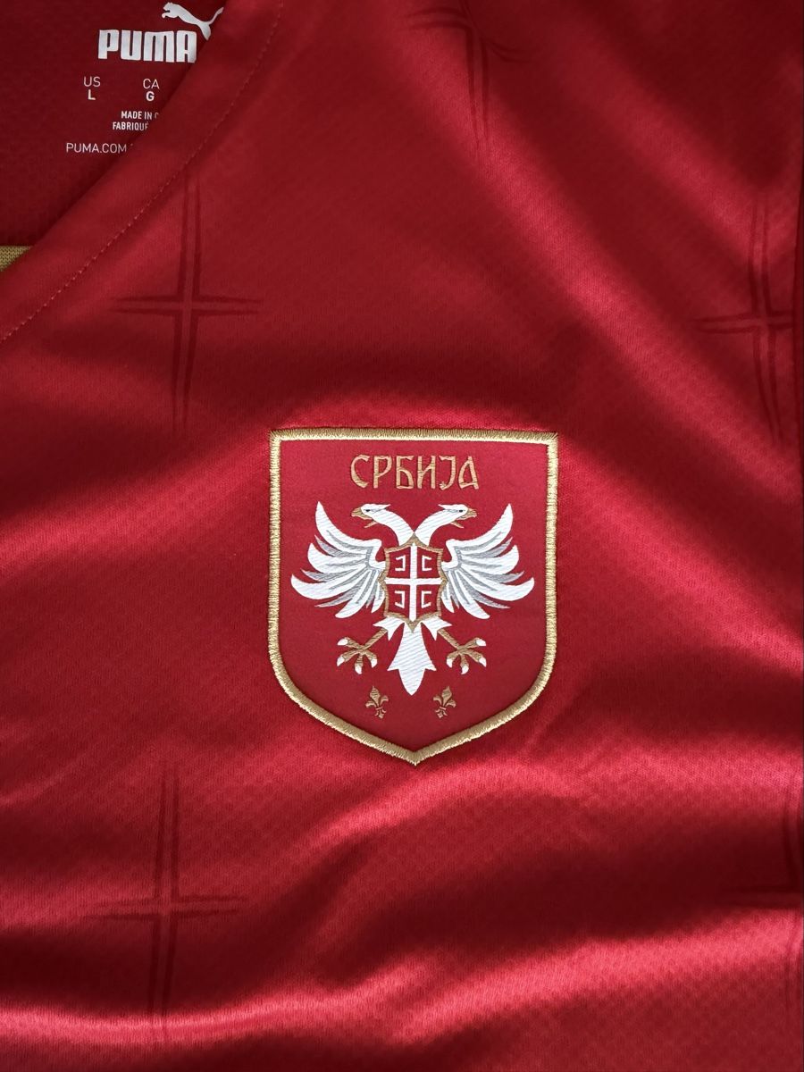 Puma Canottiere & Pantaloni: Maillot Puma Serbie – Nuovo (secondo la descrizione) da Morges venduto da Fredk1320 2