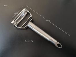 Doppelkopfschäler 2in1 / Julienneschneider / Gemüseschneider