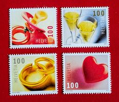 SONDERMARKEN GLÜCKWÜNSCHE SATZ 1400 - 1403 2011** POSTFRISCH