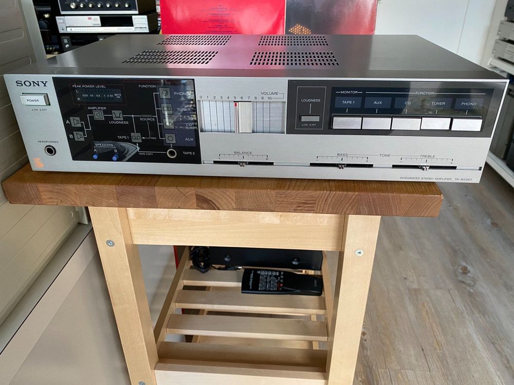 Sony - 530ES - révisé - Amplificateur intégré à semi-conducteurs