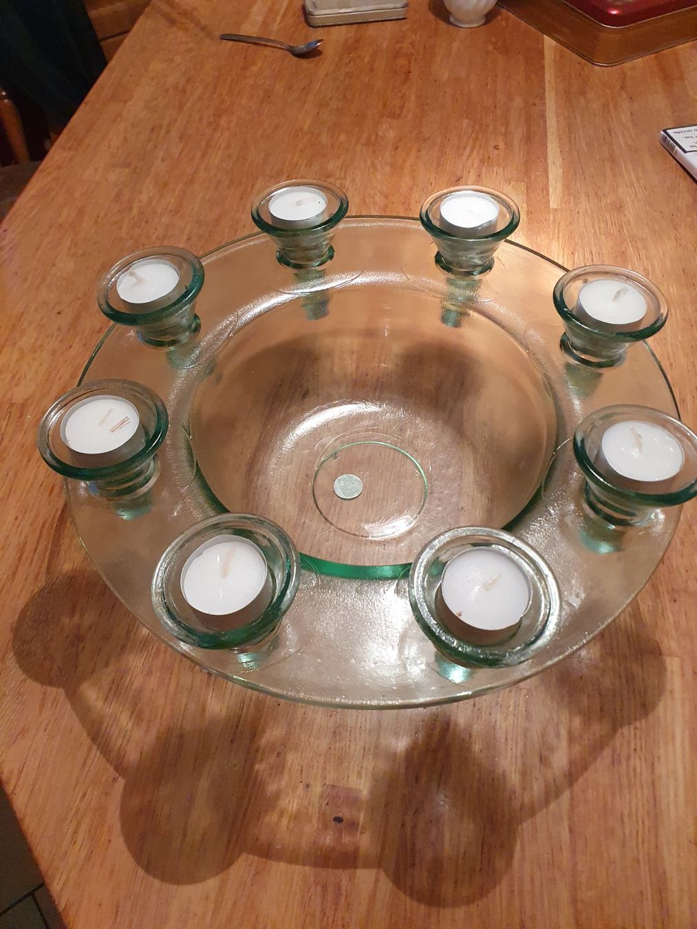 Kerzenständer: Glas Kerzenhalter, Teelichter – Neu (gemäss Beschreibung) aus Baden von Hilda7