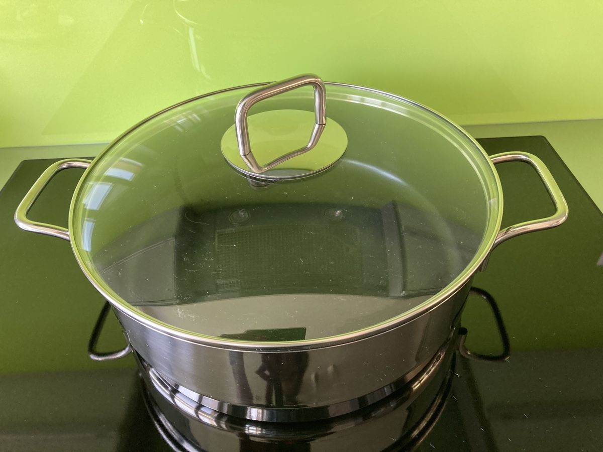 WMF Padelle: NEU WMF Pfanne mit Deckel beschichtet – Nuovo (secondo la descrizione) da Frenkendorf venduto da silasho