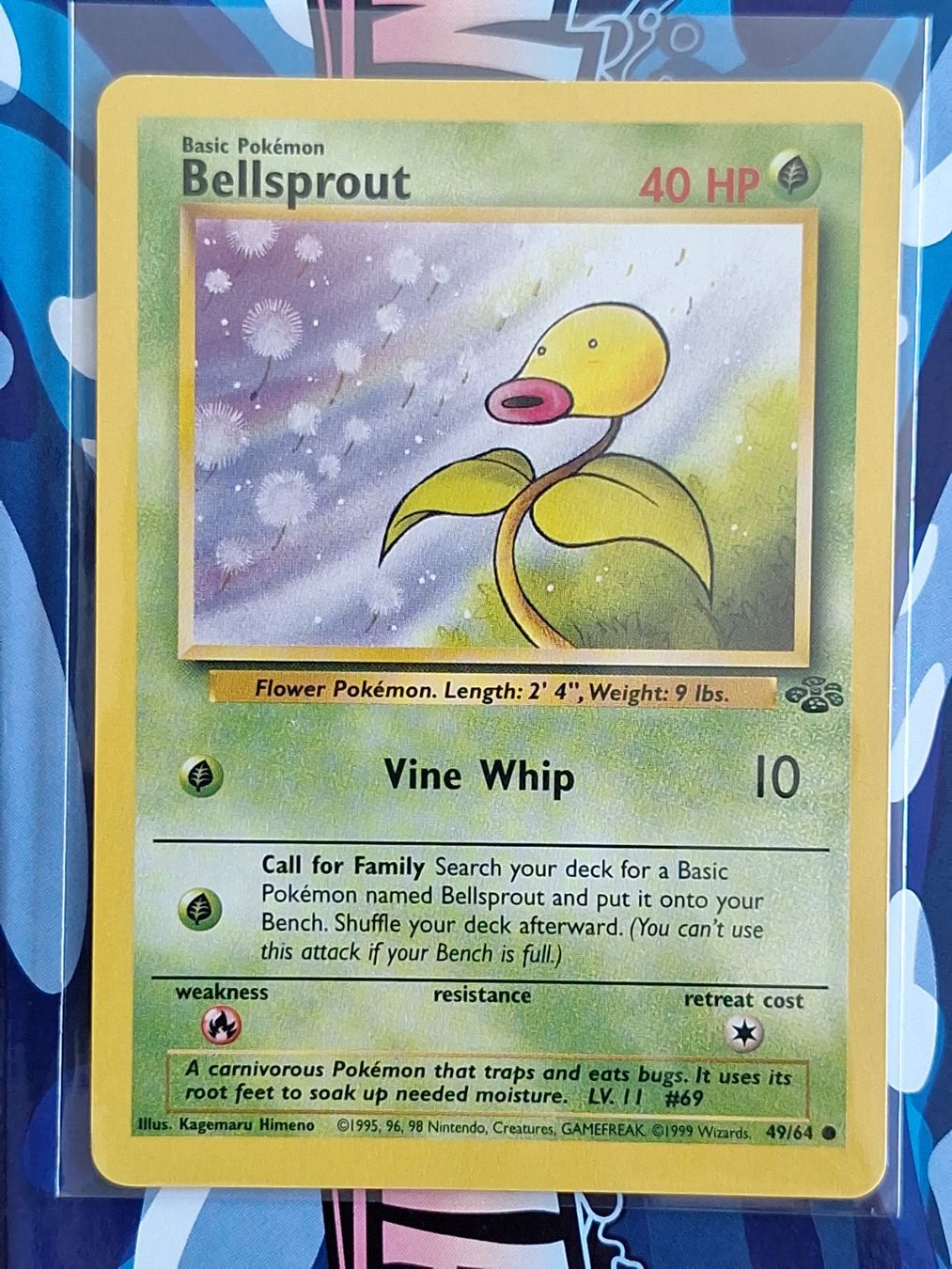 Pokémon Carte collezionabili: Bellsprout - Knofensa - Base Set - Basis Set - Unlimited – Usato da Altstätten SG venduto da GGsGameshop