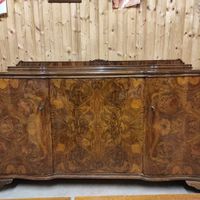 Kommode Nussbaumwurzelholz
