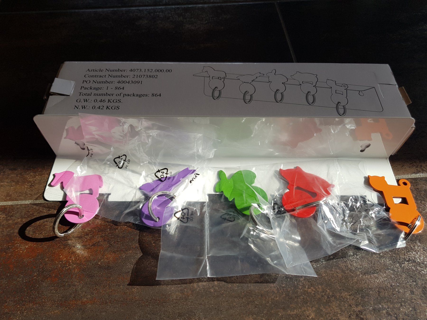 Schlüsselanhänger & - bänder: Mignon porte-clés pour enfants – Neu und originalverpackt aus Dugny (Leytron) von ami_96ph 1