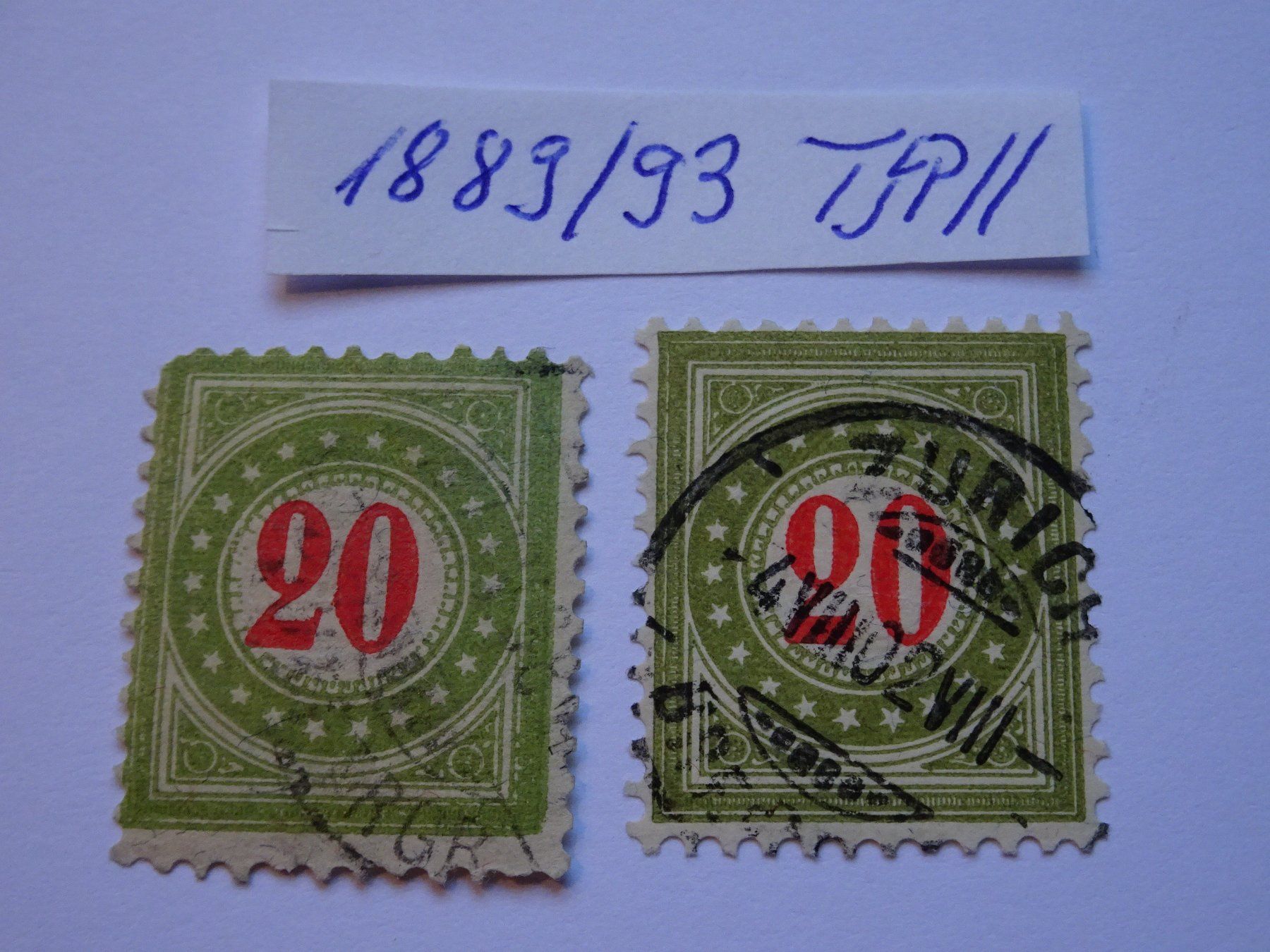 Tous les timbres: Porto 1889/93  Typ ll – D'occasion à Aadorf par Chnorli-Furz