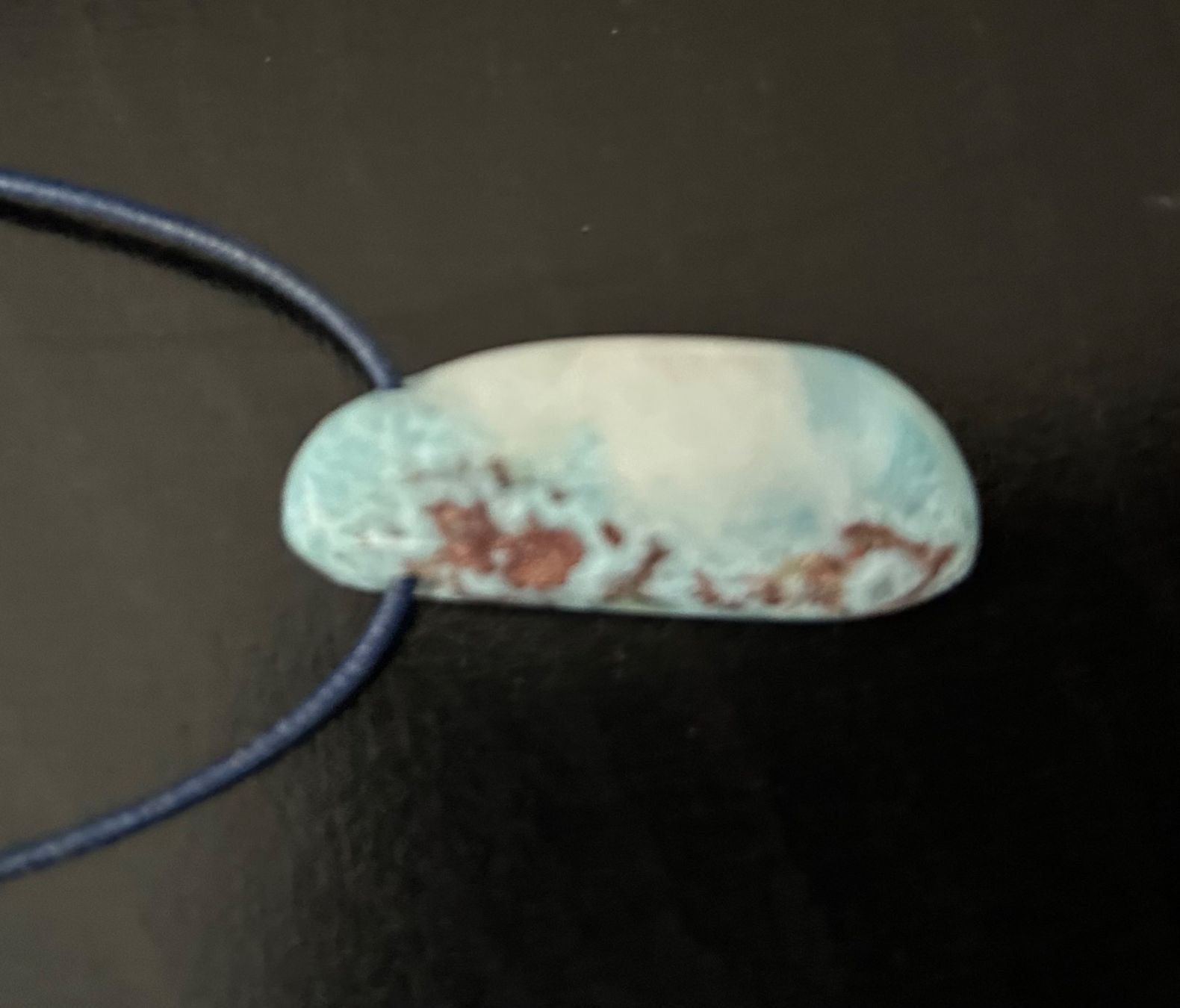 Ciondoli: Larimar Anhänger 4 x 1.8 cm – Nuovo (secondo la descrizione) da Widnau venduto da dan_hrm2 3