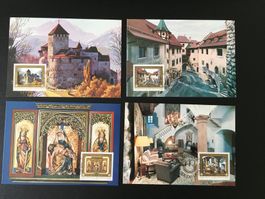 7.6.1978 FDC Maximum Karten 40. Regierungsjubiläum 644 - 647