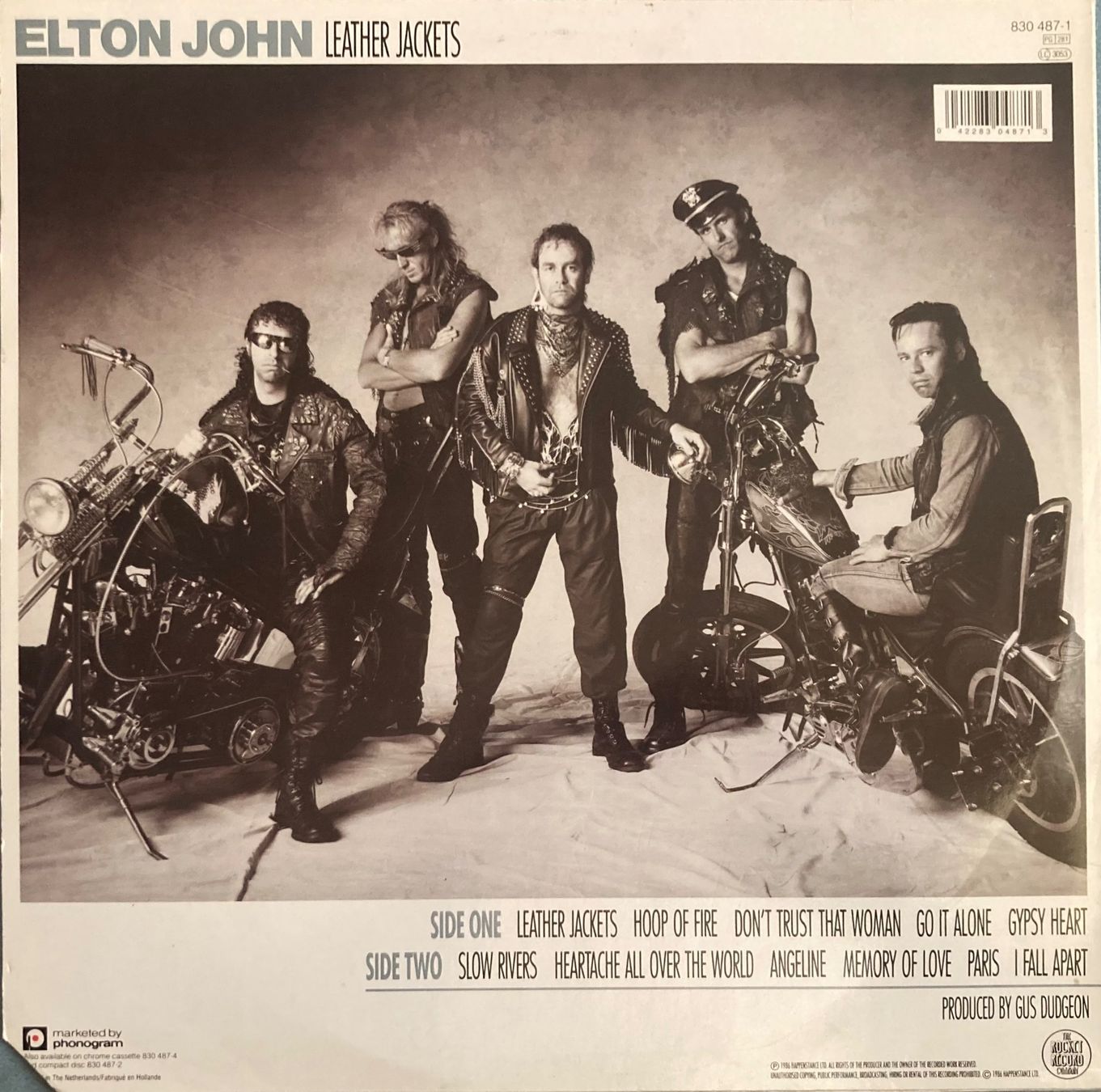 Dischi in vinile: ELTON JOHN - LEATHER JACKETS – Usato da Poliez-Pittet venduto da Newtown-Records 1