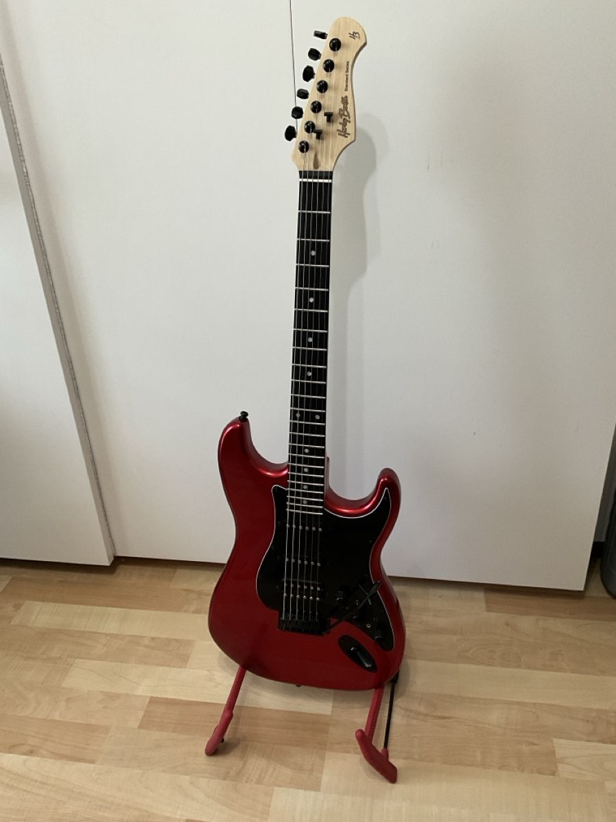 Harley Benton Strumenti musicali: E-Gitarre Harley Benton ST-JAMster Sparkling Candy Apple – Nuovo (secondo la descrizione) da Steffisburg venduto da Willy4you 1